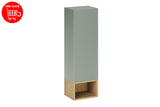 Badmöbel-Set Asteya Grün 30 cm – Regal + Hochschrank – Ansicht 3