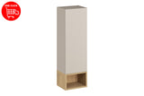 Badmöbel-Set Dalvira Kaschmir – Hochschrank + Regal – Ansicht 2