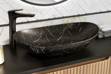 Badmöbel-Set Dorella Ristretto Eiche 100 cm – Waschbecken + Waschbeckenunterschrank + Waschtischplatte – Ansicht 4