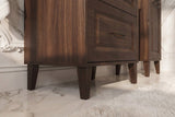 Badmöbel-Set Dorella Ristretto Eiche 100 cm – Waschbeckenunterschrank + Waschtischplatte – Ansicht 6