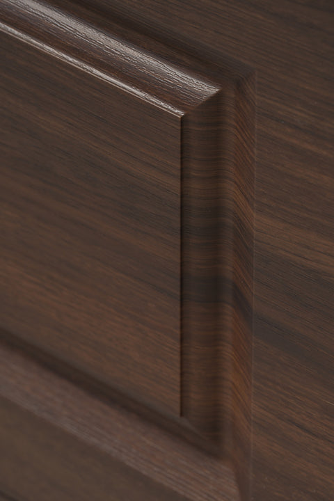Badmöbel-Set Dorella Ristretto Eiche 80 cm – Waschbecken + Waschbeckenunterschrank + Waschtischplatte – Ansicht 5