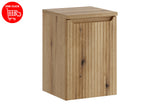 Badmöbel-Set Novira Coast Evoke Eiche 40 cm – Waschtischplatte + Hängeschrank – Ansicht 4