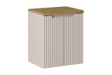 Badmöbel-Set Novira Kaschmir 50 cm – Waschtischplatte + Waschbeckenunterschrank