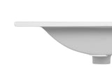 Badmöbel-Set Violetta Walnuss Villa 60 cm – Waschbecken + Waschbeckenunterschrank – Ansicht 4