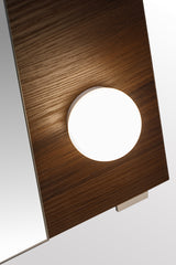 Badspiegel mit LED-Beleuchtung 60 × 85 cm – rahmenlos – Ansicht 5