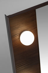 Badspiegel mit LED-Beleuchtung 60 × 85 cm – rahmenlos – Ansicht 6