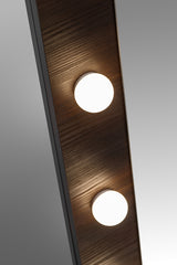 Badspiegel mit LED-Beleuchtung 80 × 85 cm – rahmenlos – Ansicht 7
