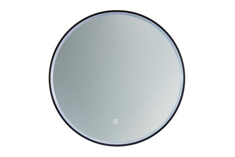 Badspiegel mit LED-Beleuchtung Sirion 80 × 80 cm – mit Rahmen – Ansicht 6