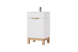 Waschbeckenschrank - Badschrank - Bali White - Modernes und stilvolles Design. - ROYAL24_MARKT