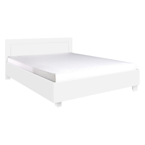 Cezar Doppelbett in Weiß