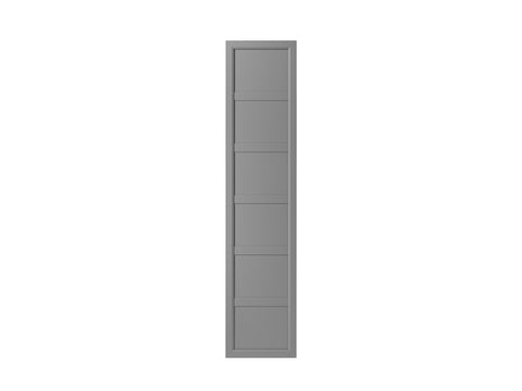 Combo Eckfront 2278 – Türfront für das Combo-System – Manhattan Grau mit Rahmen