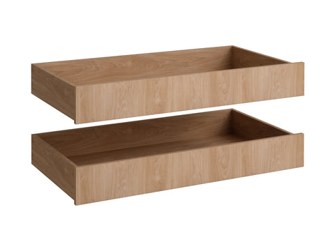 Combo Schubladen innenliegend S2D-1028 – 2 Stück, zur Selbstmontage – Puccini Eiche