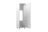 Kühlumbauschrank 60 cm - Aspen D60ZL-P/L Grau/Hochglanz - ROYAL24_MARKT