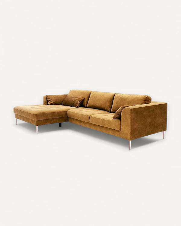 Ecksofa - Luzi - Stilvolles Design trifft auf Flexibilität. - ROYAL24_MARKT