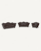 Polstergarnitur Chesterfield Gloria 3 - 2 - 1 - Premium Set - Handgemacht - Premium Materialien - Garantierte Qualität - ROYAL24_MARKT