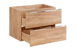 Waschbeckenschrank - Capri Oak - Intelligente Lösungen für stilvolle Badezimmerorganisation. - ROYAL24_MARKT