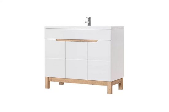 Waschbeckenschrank – Bali White – Modernes und stilvolles Design.