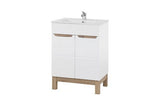Waschbeckenschrank - Badschrank - Bali White - Modernes und stilvolles Design. - ROYAL24_MARKT