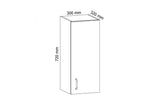 Hängeschrank 30 cm - Aspen - Bietet einen klaren Überblick und wertvollen Stauraum für Ihre Küche. - ROYAL24_MARKT