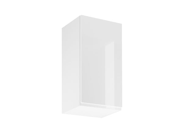Hängeschrank 40 cm G40 P/L – Velmora – Weiß / Hochglanz