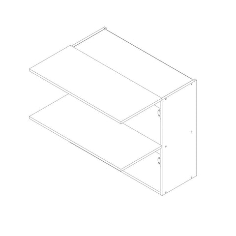 Hängeschrank W80GRF/2 – Bravona – Funktionales Design Konzept – Ansicht 3