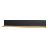 John Wandregal 120 cm – Eiche Lefkas / Schwarz