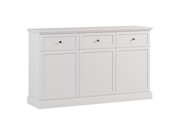 Livento Kommode mit 3 Türen und 3 Schubladen – Sideboard im klassischen Design