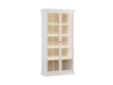 Livento Elegante Vitrine mit Glastüren und 4 Einlegeböden – Stilvoll und Hochwertig – Ansicht 2