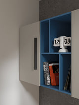 Lorin Detail – Kaschmir / Meeresblau