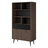 Marly Regal 90 cm mit offenen Fächern, 2 Türen und 1 Schublade – Baltic Storm