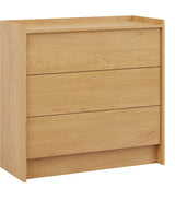 Akari Kommode Modern Elegant – Stilvolle 3-Schubladen Kommode mit Push-to-Open System