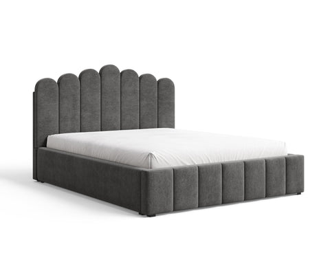 Polsterbett – Bett 03 – Tresor – Gepolstertes Bett mit Metall-Lattenrost – Ansicht 5