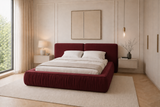 Polsterbett – Bett 08 – Rivera – Bett mit Metall-Lattenrost und Bettkasten – Ansicht 2
