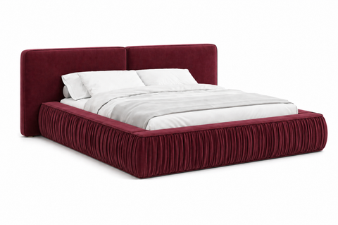 Polsterbett – Bett 08 – Rivera – Bett mit Metall-Lattenrost und Bettkasten – Ansicht 5