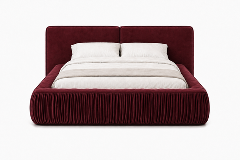 Polsterbett – Bett 08 – Rivera – Bett mit Metall-Lattenrost und Bettkasten – Ansicht 6