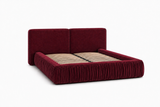Polsterbett – Bett 08 – Rivera – Bett mit Metall-Lattenrost und Bettkasten – Ansicht 8