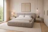 Polsterbett – Bett 08 – Rivera – Bett mit Metall-Lattenrost und Bettkasten – Ansicht 12