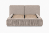 Polsterbett – Bett 08 – Rivera – Bett mit Metall-Lattenrost und Bettkasten – Ansicht 18