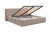 Polsterbett – Bett 08 – Rivera – Bett mit Metall-Lattenrost und Bettkasten – Ansicht 19
