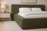 Polsterbett – Bett 08 – Rivera – Bett mit Metall-Lattenrost und Bettkasten – Ansicht 24