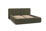 Polsterbett – Bett 08 – Rivera – Bett mit Metall-Lattenrost und Bettkasten – Ansicht 27
