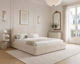 Polsterbett – Bett 17 – Aragon – Gepolstertes Bett mit Metall-Lattenrost – Ansicht 10