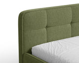 Polsterbett – Bett 17 – Aragon – Gepolstertes Bett mit Metall-Lattenrost – Ansicht 22