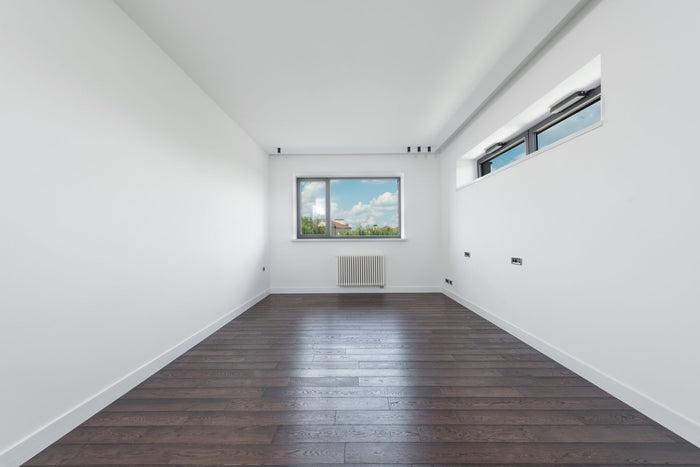 Helle, leere Neubauwohnung (Symbolbild)