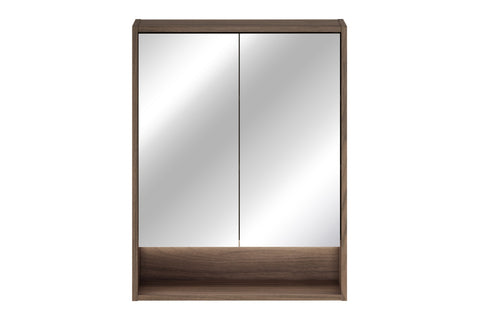 Spiegelschrank Violetta Walnuss Villa 60 × 76,8 × 18,8 cm mit 2 Türen – Ansicht 2