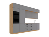 Küchenzeile K72-G360 L – Nexa Beige – Design und Komfort clever vereint