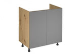 Nexa Küchenzeile KÜ01-L – Modernes Design in Beige Matt mit maximalem Stauraum