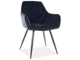 Stuhl - Bluvel - Moderner mit Polsterung für elegantes und bequemes Sitzen. - ROYAL24_MARKT