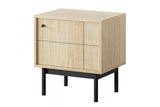 Nachttisch -  Jolinio - Elegantes Design und aus hochwertigen Holzmaterialien gefertigt. - ROYAL24_MARKT