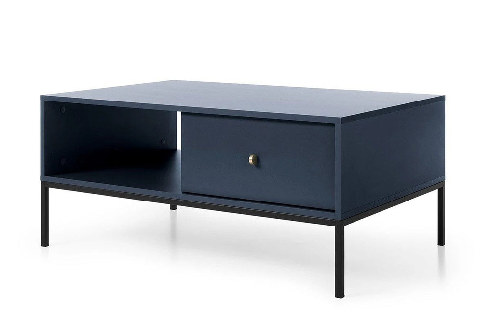 Couchtisch – Eladia – Toller Design-Couchtisch mit Schublade.